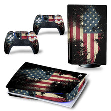 
                        
                          Load image into Gallery viewer, PS5 Console and Controllers Skin for Playstation 5 Disk Version - JOY2ESpree
                        
                      