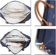 
                        
                          गैलरी व्यूवर में इमेज लोड करें, NNEE Large Oversized Water Resistance Nylon Tote Bag With Multiple Pocket Design (Navy)
                        
                      