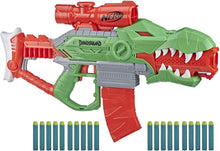 
                        
                          Muat gambar ke penampil Galeri, NERF DinoSquad Rex-Rampage Motorized Dart Blaster, 10-Dart Clip, 20 Official Darts, 10-Dart Storage- T-Rex Dinosaur Design
                        
                      