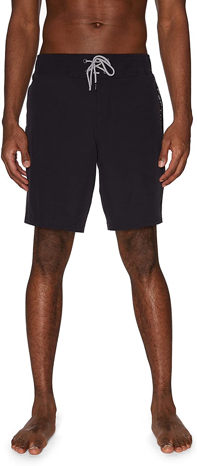 Spyder Men's 9" Laser Cut Zip Logo Hybrid Board Short