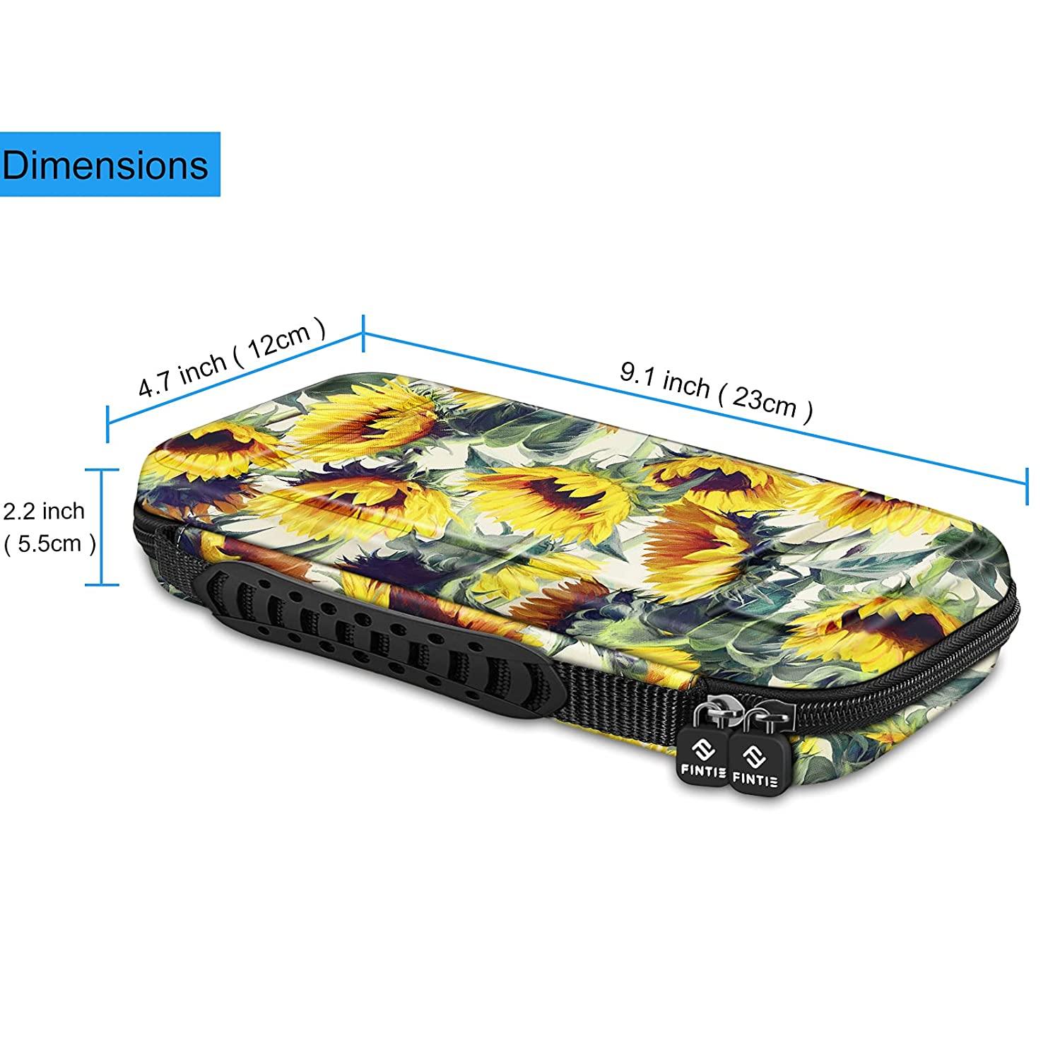 Fintie Carry Case for Nintendo Switch Lite 2019 - [Shockproof] Hard Shell Protective Cover Bag with 15 Game Card/2 Micro SD Card Slots - JOY2ESpree