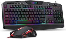 
                        
                          गैलरी व्यूवर में इमेज लोड करें, Redragon S101 Wired Gaming Keyboard and Mouse Combo RGB Backlit Gaming Keyboard - JOY2ESpree
                        
                      