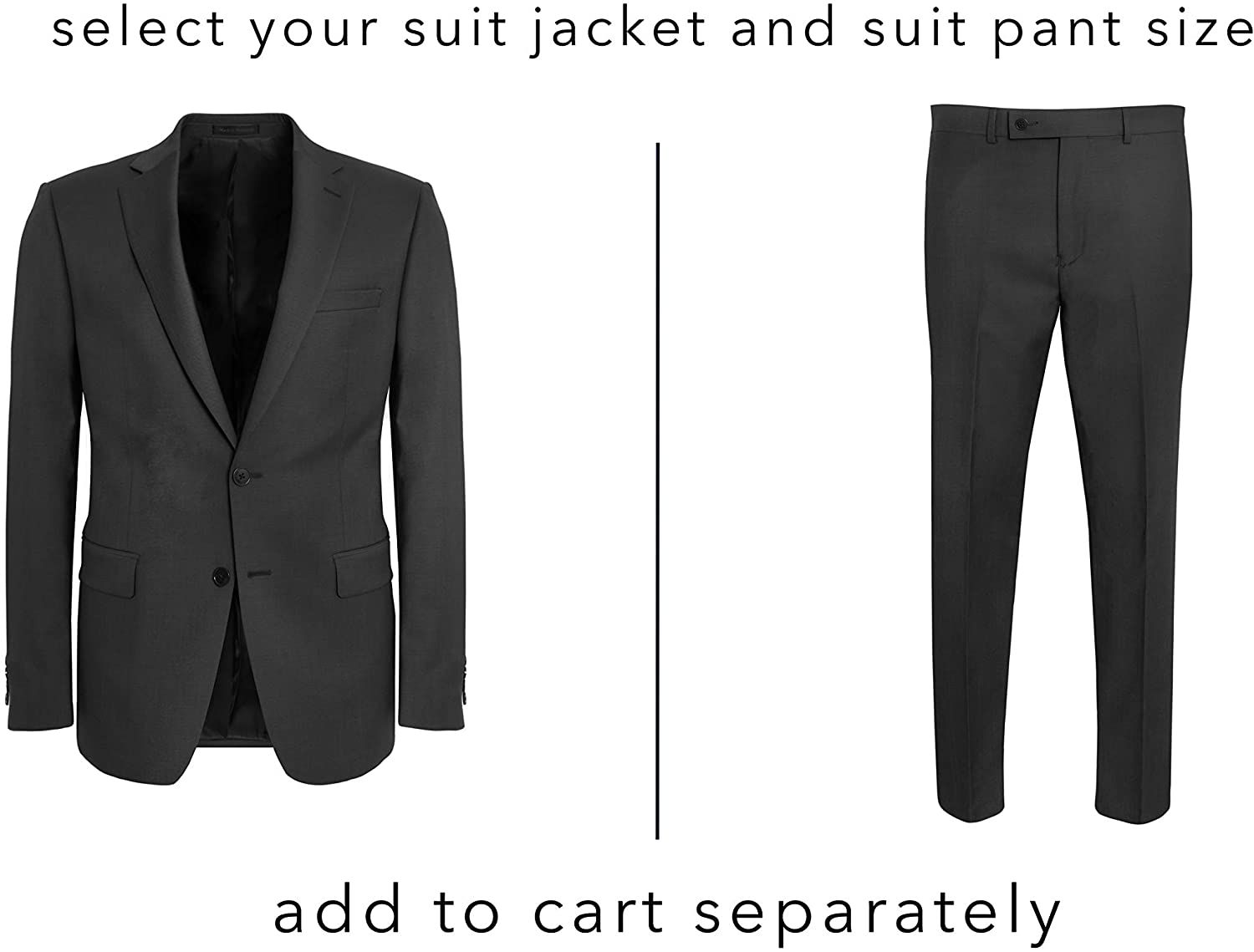 Calvin Klein Men's Slim Fit Suit Separates