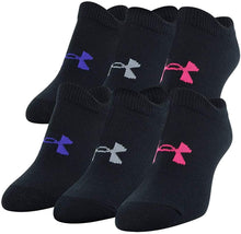 
                        
                          Load image into Gallery viewer, Under Armour Youth Essential 2.0 No Show Socks, 6-Pairs
                        
                      