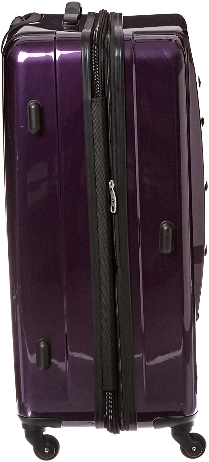 Samsonite Winfield 2 Hardside Expandable Luggage with Spinner Wheels, Charcoal, Checked-Large 28-Inch