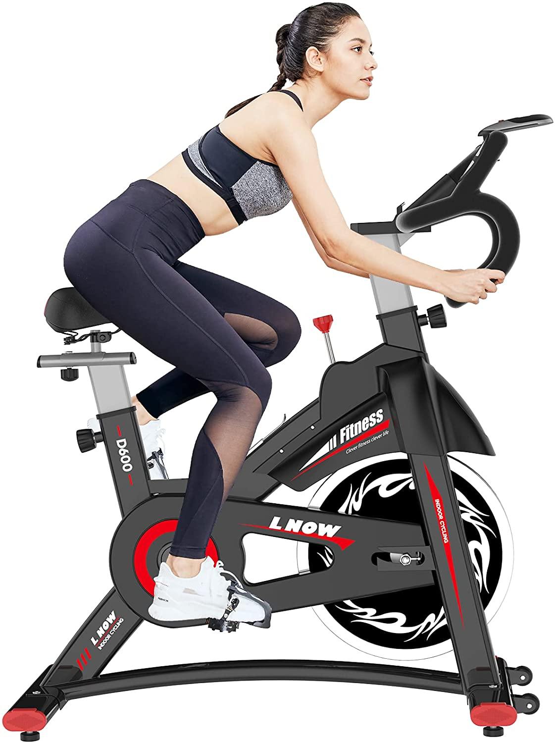 L NOW Indoor Exercise Bike Indoor Cycling Stationary Bike - JOY2ESpree