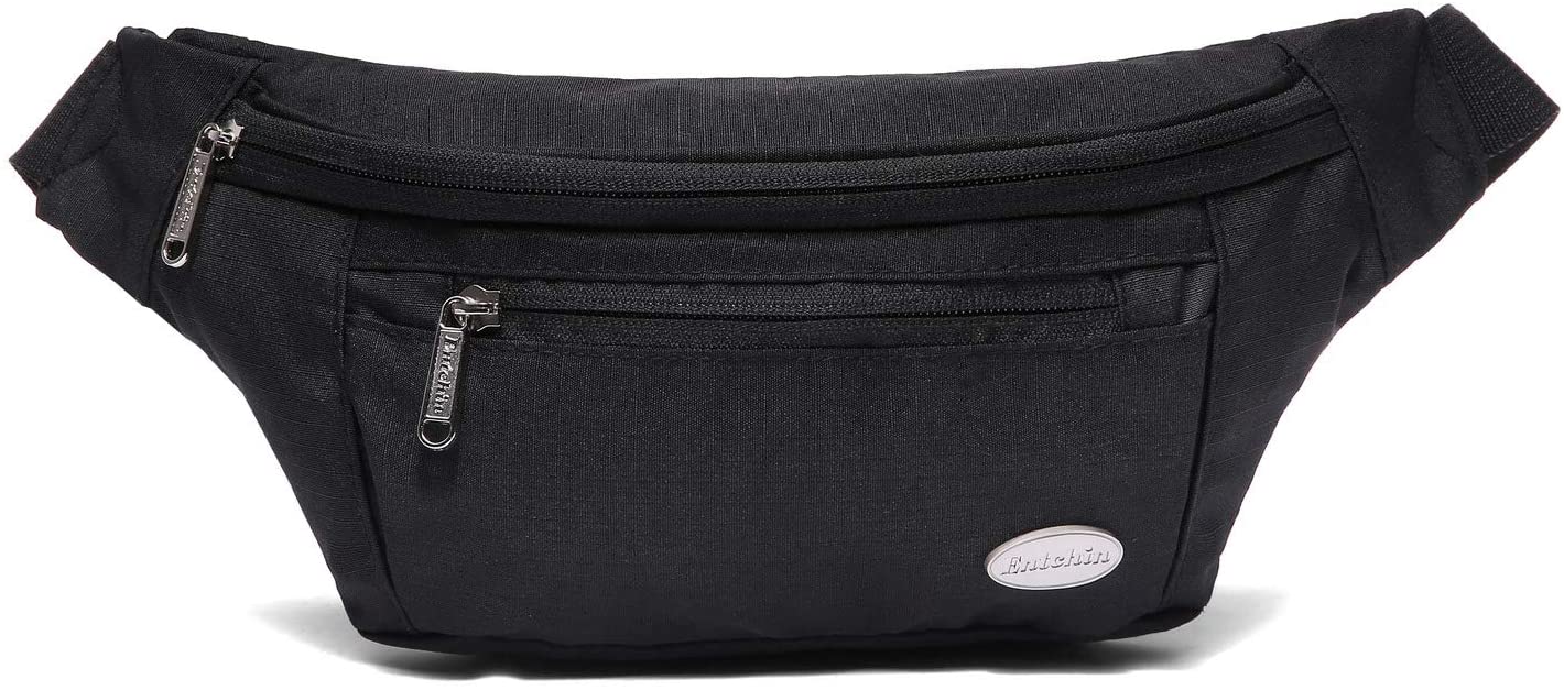 Entchin Fanny Pack for Hiking, Running and Travel