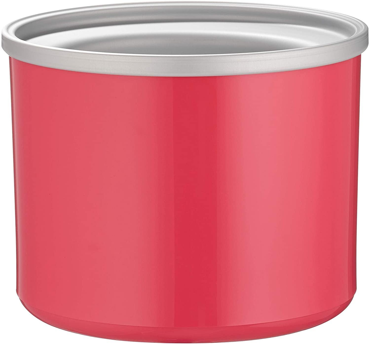 Cuisinart ICE21R Frozen Yogurt Automatic Ice Cream and Sorbet Maker,120 V, Thermoplastic, 1-1/2 qt, Red - JOY2ESpree