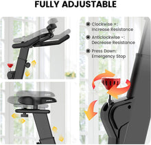 
                        
                          Muat gambar ke penampil Galeri, pooboo Magnetic Exercise Bikes Indoor Cycling Bikes Belt Driven Stationary Bike with LCD Display and Ipad Holder for Home Cardio Training - JOY2ESpree
                        
                      