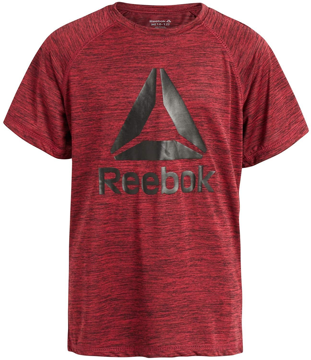 Reebok Boys Quick Dry Breathable Athletic Performance Sports T-Shirt - JOY2ESpree