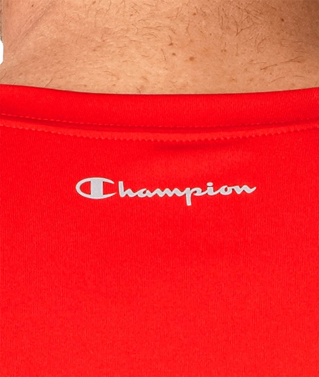 Champion Men's Long-Sleeve Double-Dry Performance T-Shirt