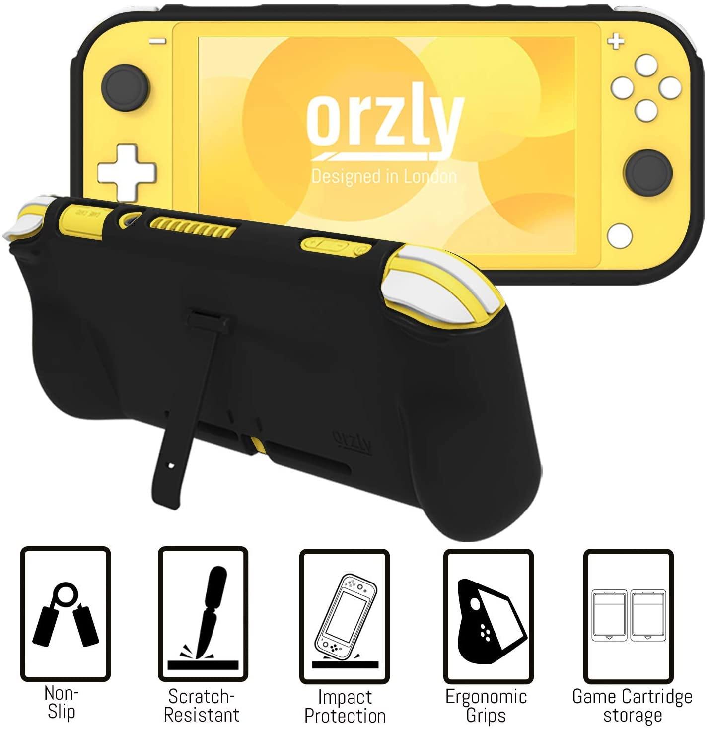 Orzly Accessories Bundle Compatible for use with Nintendo Switch Lite - JOY2ESpree