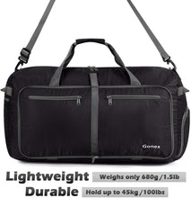 
                        
                          画像をギャラリービューアに読み込む, Gonex 150L Travel Duffel Bag Foldable Extra Large Duffle Bag XL Heavy Duty for Men Women for Luggage Shopping Gray
                        
                      