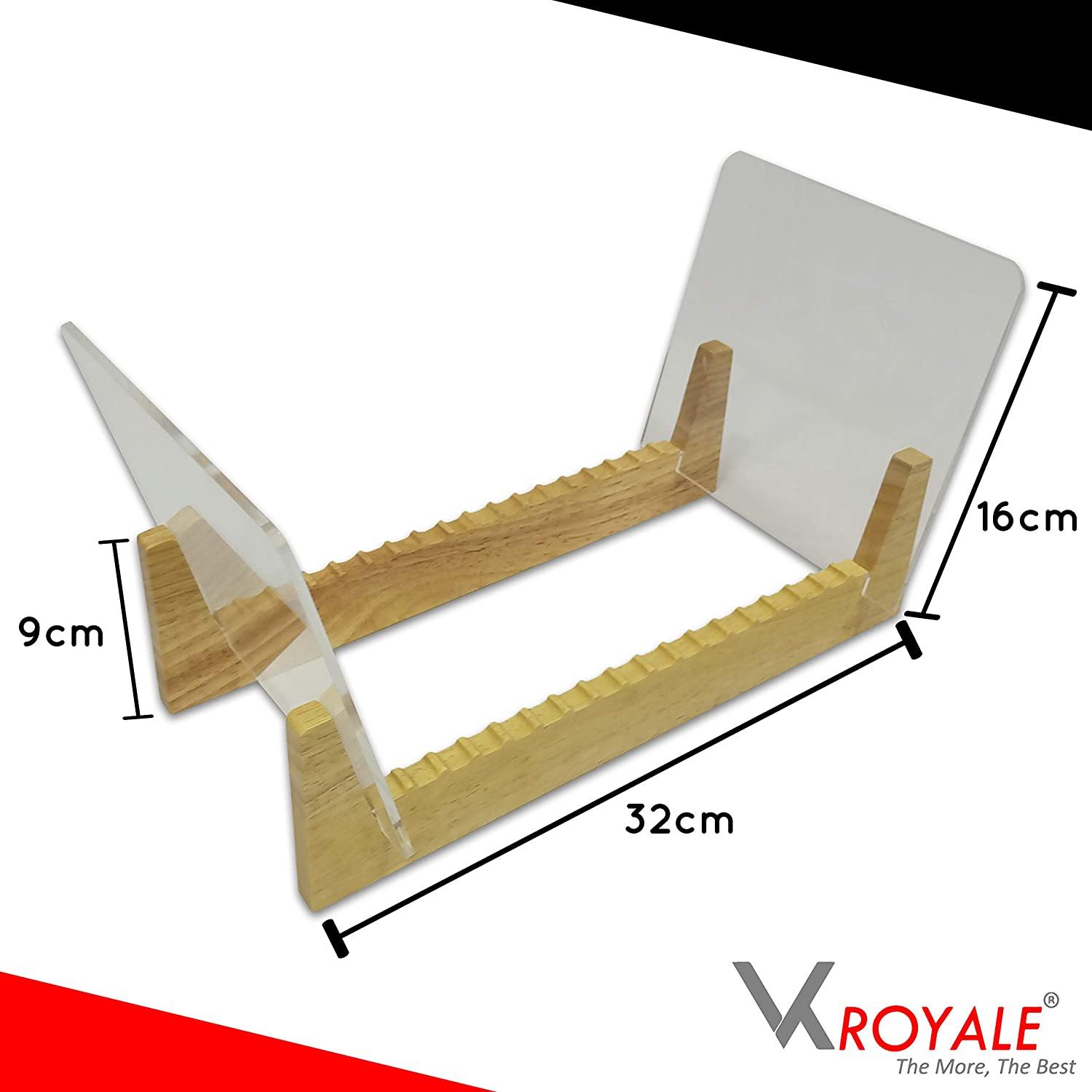 VK Royale - Vinyl Records Storage Holder Display Stand - JOY2ESpree
