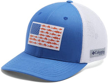 
                        
                          Muat gambar ke penampil Galeri, Columbia Unisex-Adult PFG Mesh Fish Flag Ball Cap
                        
                      