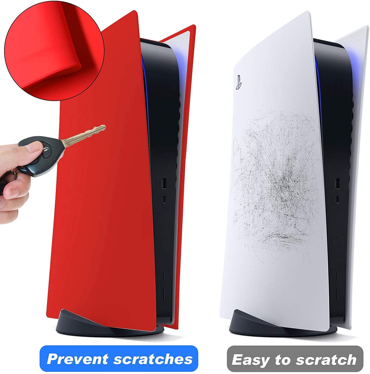 PS5 Console Silicone Skin Cover,Anti-Scratch Playstation 5 Console Protective Case - JOY2ESpree