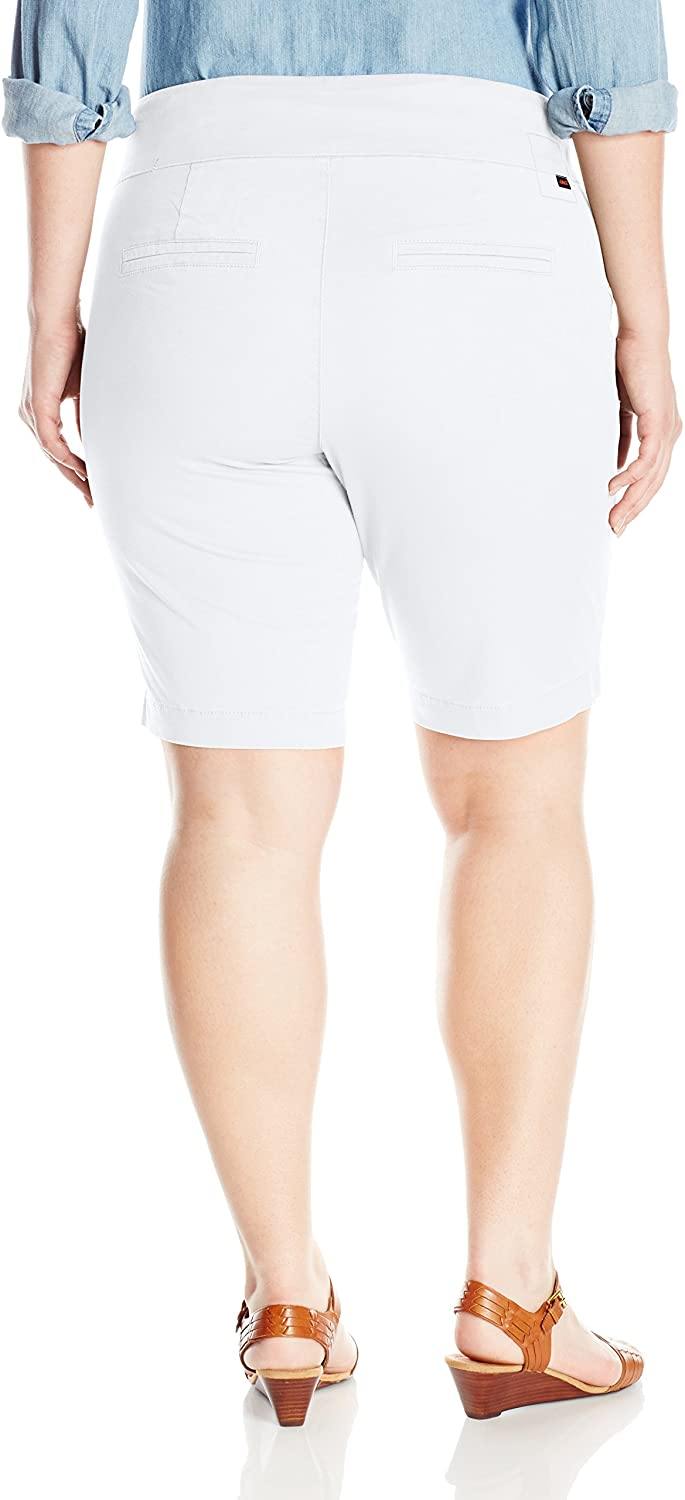 Jag Jeans Women's Plus-Size WM Ainsley Pull-On Bermuda Short In Bay Twill