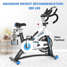
                        
                          將圖片載入圖庫檢視器 pooboo Exercise Bike Stationary Bike Indoor Cycling Bike Silent Belt Drive - JOY2ESpree
                        
                      