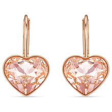 
                        
                          画像をギャラリービューアに読み込む, Swarovski Bella Heart Pierced Earrings Silk/Pink One Size - JOY2ESpree
                        
                      