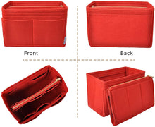 
                        
                          將圖片載入圖庫檢視器 Vercord Felt Organizer Insert for Purse Handbag Tote Bag in Bag Inside Shaper Divider Neo Beige Small
                        
                      