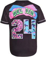 
                        
                          Muat gambar ke penampil Galeri, MOLPE 90s Hip Hop Clothing for Men and Women, Unisex Bel Air 23 Baseball Jersey, Mens Printed Urban Shirts for Party
                        
                      