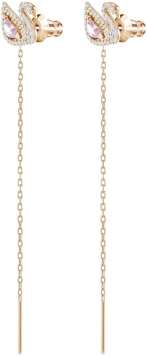 SWAROVSKI Women's Dazzling Swan Crystal Jewelry Collection, Rose-Gold Finish - JOY2ESpree