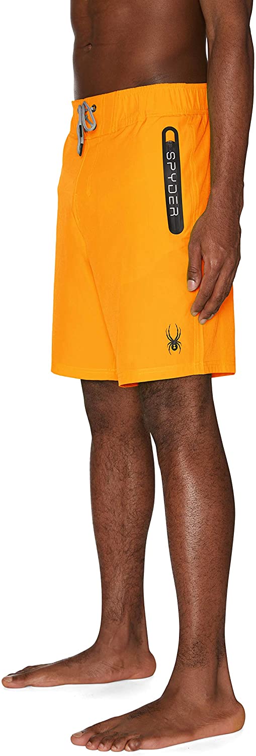 Spyder Men's 9" Laser Cut Zip Logo Hybrid Board Short