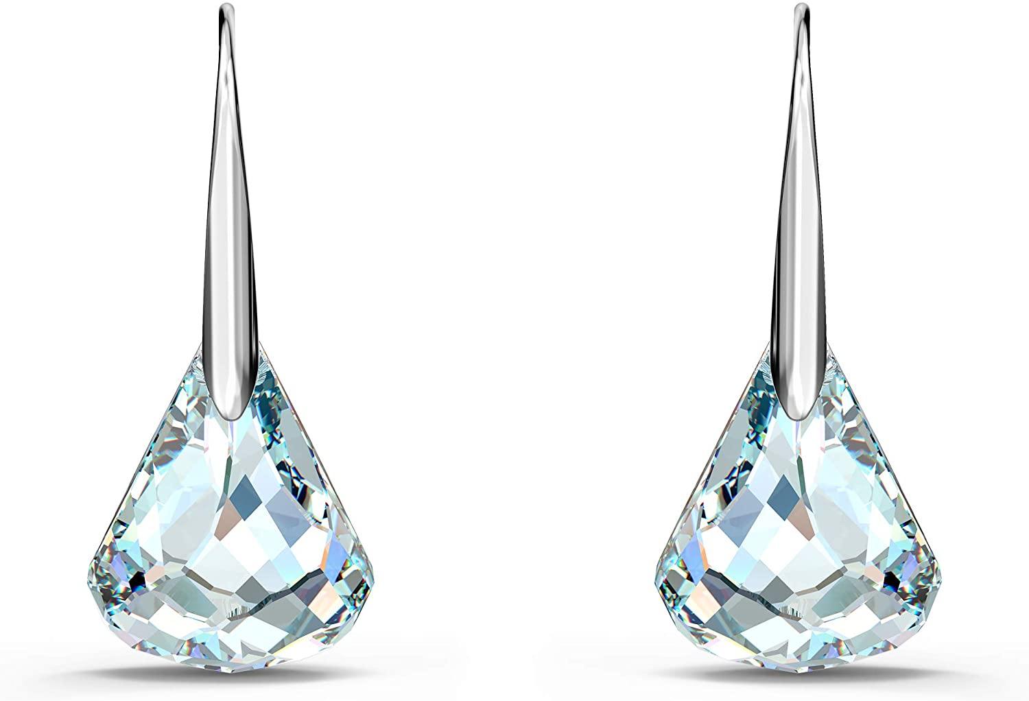 SWAROVSKI Women's Spirit Necklace & Earrings Clear White Brilliant Faceted Crystal Jewelry Collection - JOY2ESpree