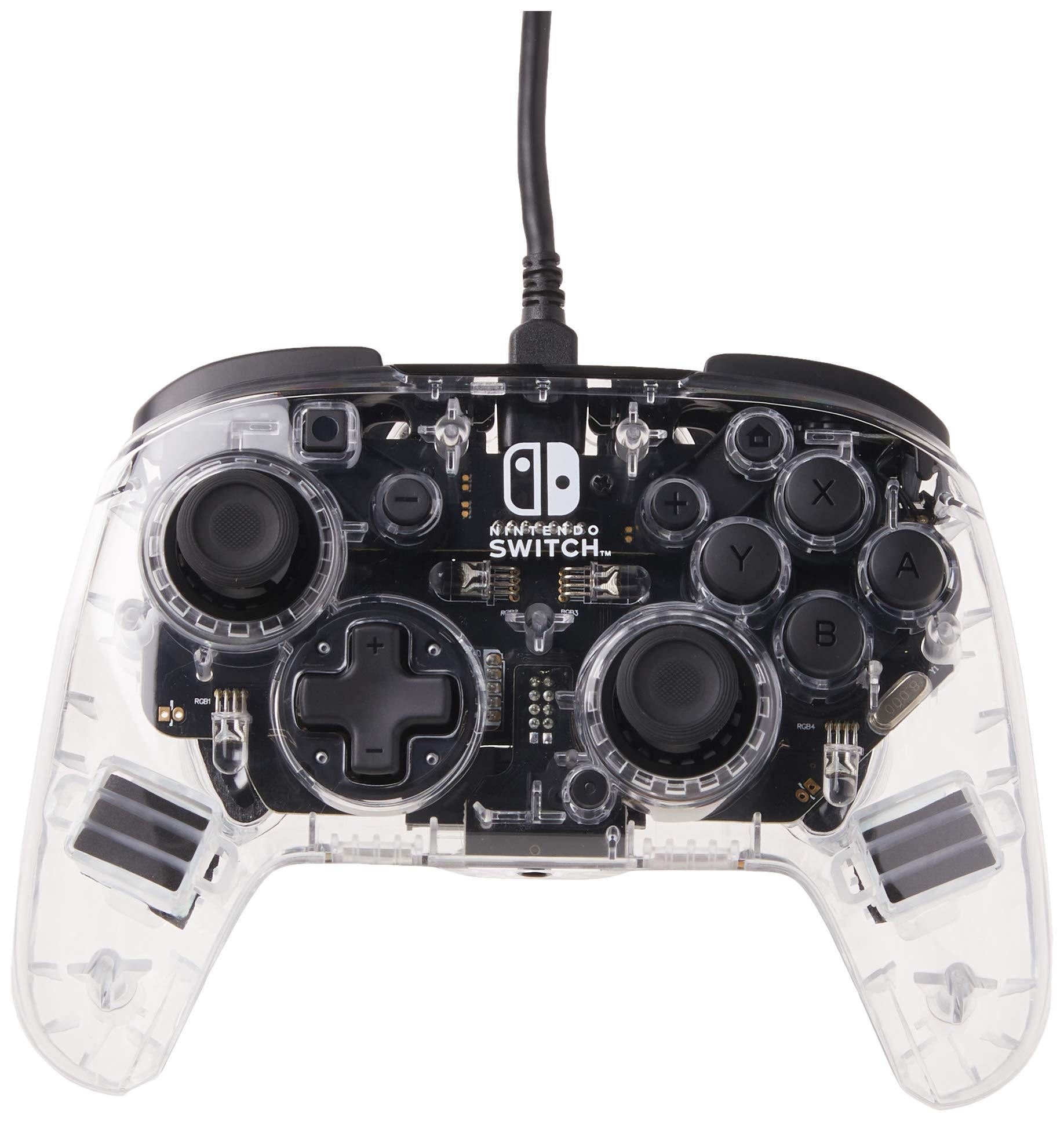 Afterglow Prismatic LED Deluxe+ Audio Wired Controller: Multicolor - Nintendo Switch - JOY2ESpree