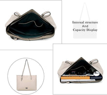 
                        
                          Cargar imagen en el visor de la galería, K.EYRE Women's Soft Faux Leather Tote Bag Purse Handbags Wallet Tote Shoulder Bag Purse Large Capacity
                        
                      