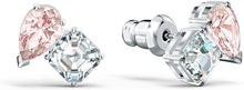 
                        
                          Load image into Gallery viewer, SWAROVSKI Women's Attract Soul Jewelry Collection, Rhodium Finish, Pink Crystals - JOY2ESpree
                        
                      