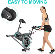 
                        
                          Muat gambar ke penampil Galeri, ANCHEER Exercise Bikes, Indoor Cycling Stationary Bike, Belt Drive, Adjustable Resistance, LCD Monitor - JOY2ESpree
                        
                      