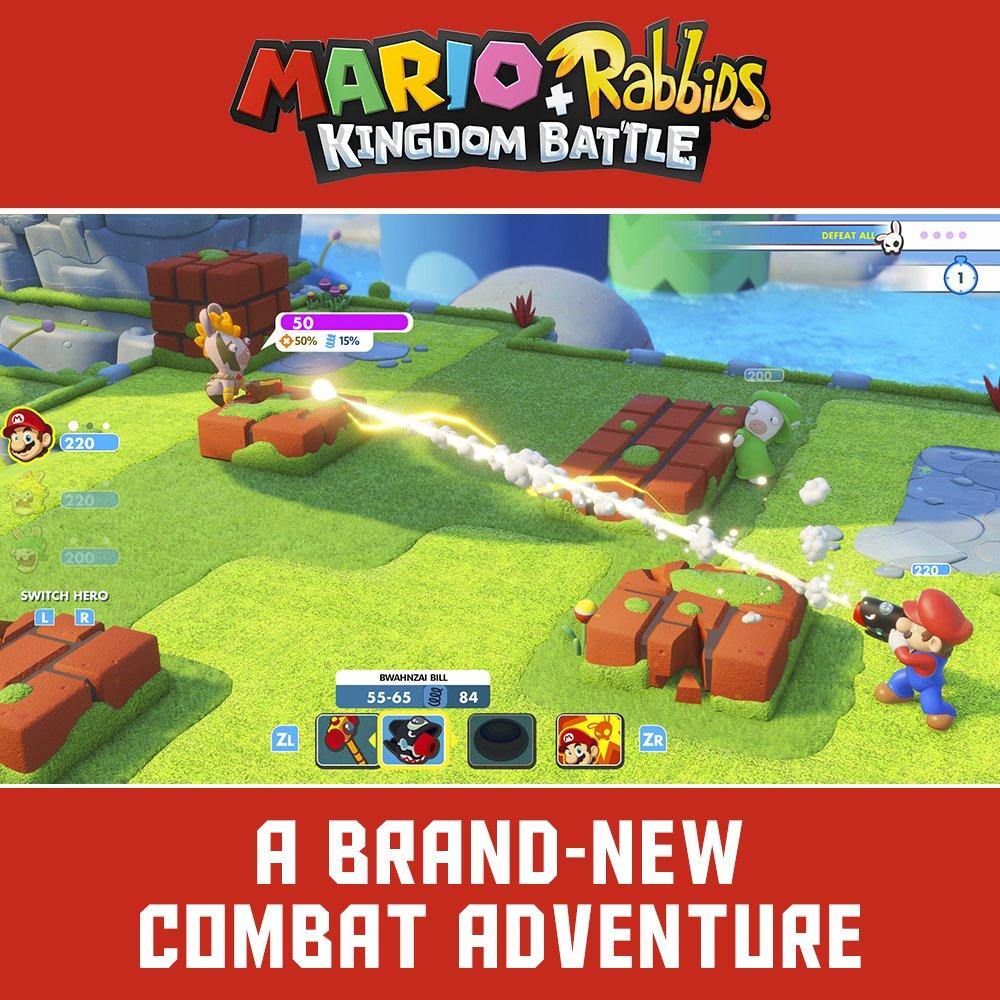 Mario + Rabbids Kingdom Battle - Nintendo Switch Standard Edition - JOY2ESpree
