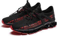 
                        
                          Muat gambar ke penampil Galeri, Pozvnn Mens Blade Sneakers Athletic Running Shoes Non Slip Walking Fashion Tennis Shoes
                        
                      