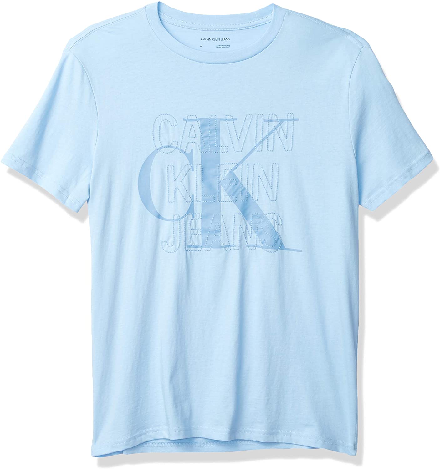 Calvin Klein Men's Short Sleeve Monogram Logo T-Shirt