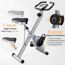 
                        
                          Cargar imagen en el visor de la galería, BCAN Folding Exercise Bike-Stationary Bike Foldable with Magnetic Resistance,Pulse Monitor and Comfortable Seat - JOY2ESpree
                        
                      