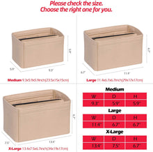 
                        
                          Cargar imagen en el visor de la galería, Felt Insert Bag Purse Organizer, Felt Bag Organizer,women purse handbag bag,Handbag Tote Bag in for Speedy Neverfull Longchamp Medium
                        
                      