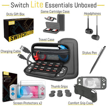 
                        
                          Cargar imagen en el visor de la galería, Orzly Accessories Bundle Compatible for use with Nintendo Switch Lite - JOY2ESpree
                        
                      