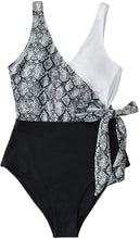 
                        
                          画像をギャラリービューアに読み込む, CUPSHE Women's One Piece Swimsuit Knotted Color Block Bathing Suit
                        
                      