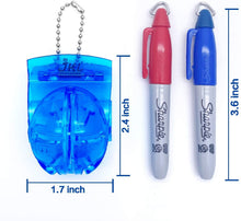 
                        
                          Load image into Gallery viewer, JKL Golf Ball Marker Alignment Tool-Golf Accessories for Golf Ball Marker Line Liner Drawing Stencil Kit - JOY2ESpree
                        
                      