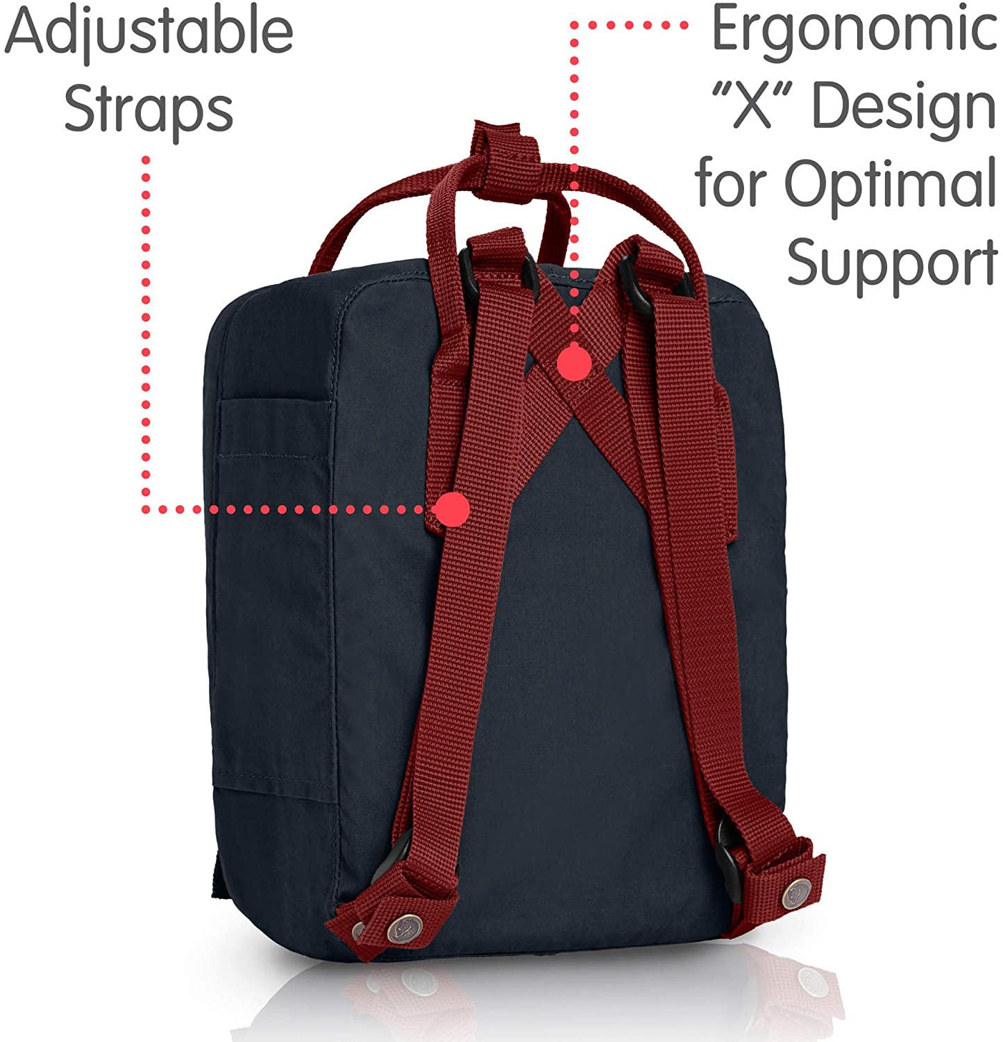 Fjallraven, Kanken Mini Classic Backpack for Everyday