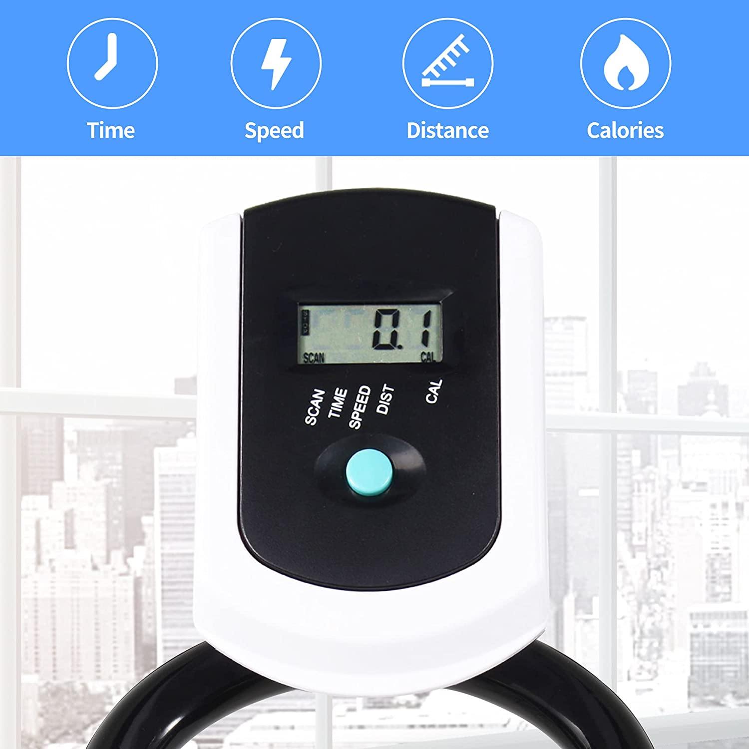 cycool Exercise Bike Indoor Cycling Bike Stationary Workout Bike Fitness Training Bikes with Phone Stand LCD Monitor Comfortable Seat Cushion - JOY2ESpree