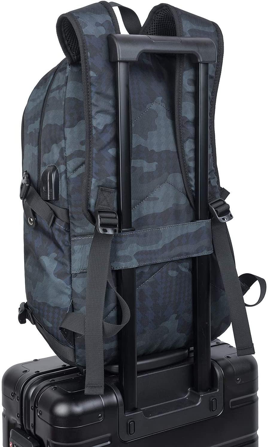 Travel Laptop Backpack Water Resistant Anti-Theft Bag with USB Charging Port - JOY2ESpree