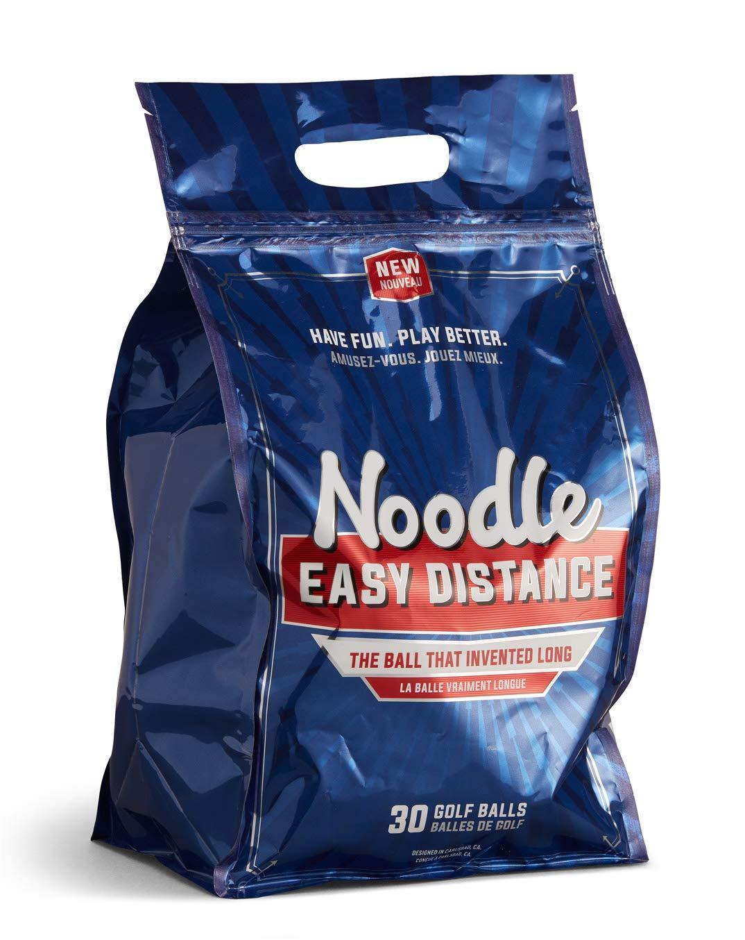 TaylorMade Noodle Easy Distance Golf Ball, White (Pack of 30) - JOY2ESpree