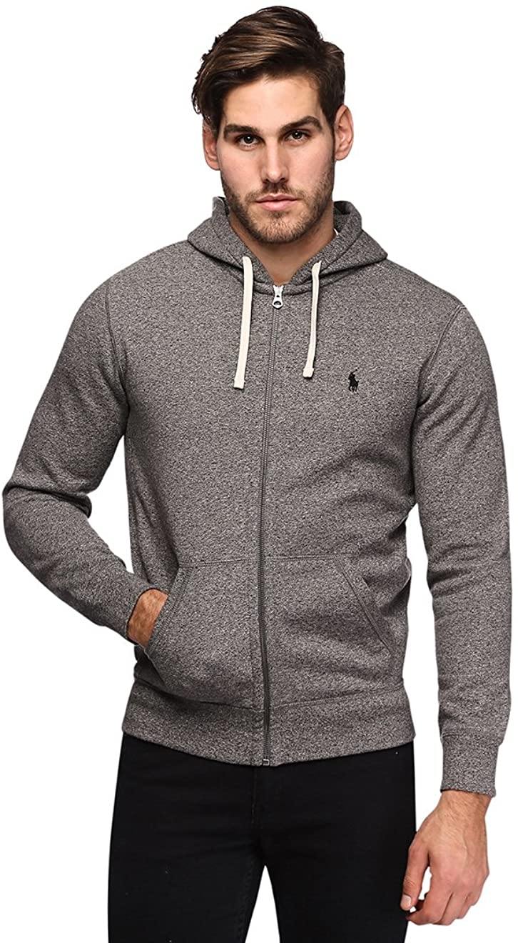 Ralph Lauren Polo Classic Full-Zip Fleece Hooded Sweatshirt