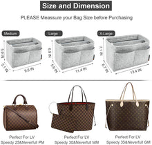 
                        
                          画像をギャラリービューアに読み込む, Purse Organizer Insert, Handbag &amp; Tote Organizer, Bag in Bag, Perfect for Speedy Neverfull and More
                        
                      