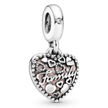 
                        
                          Cargar imagen en el visor de la galería, Pandora Jewelry Love Makes A Family Dangle Cubic Zirconia Charm in Sterling Silver - JOY2ESpree
                        
                      