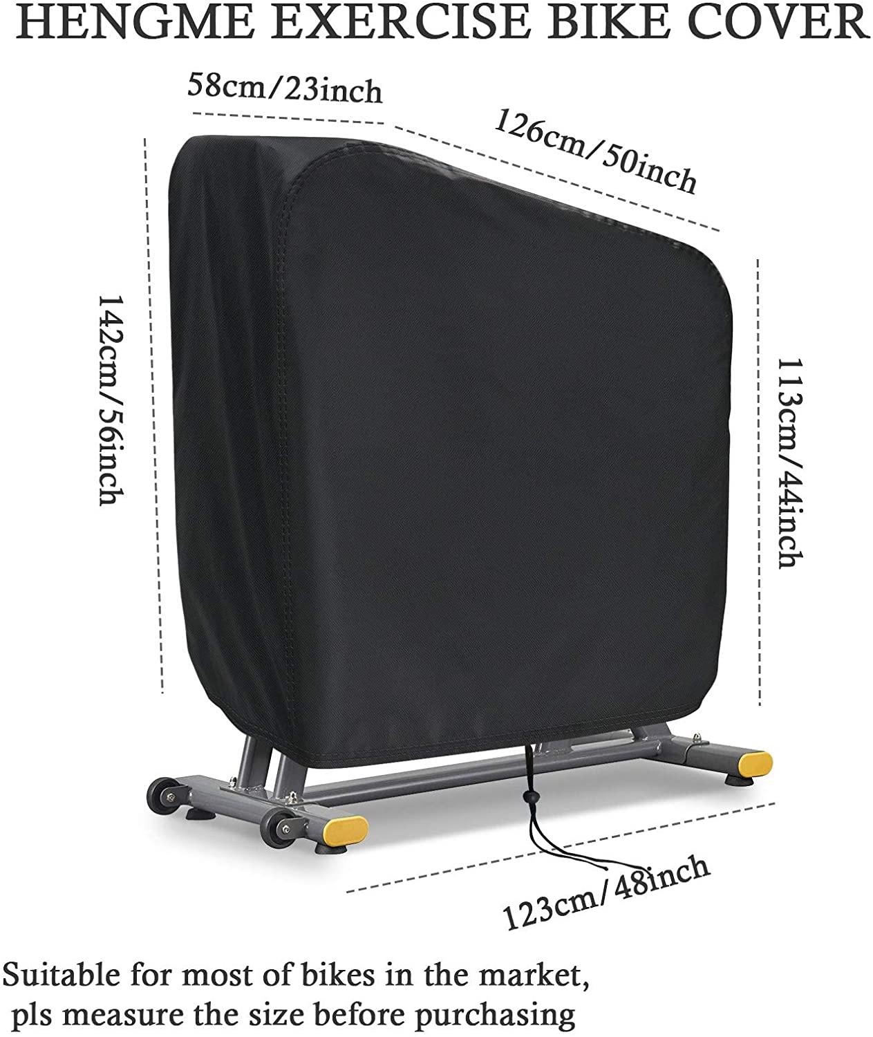 Hengme Exercise Bike Cover, Peloton Spin Bike Cover, UV-proof, Dustproof - JOY2ESpree