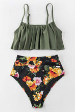 
                        
                          Muat gambar ke penampil Galeri, CUPSHE Women's High Waisted Falbala Bikini Set
                        
                      