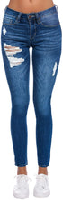
                        
                          गैलरी व्यूवर में इमेज लोड करें, Resfeber Women's Ripped Boyfriend Jeans Cute Distressed Jeans Stretch Skinny Jeans with Hole
                        
                      